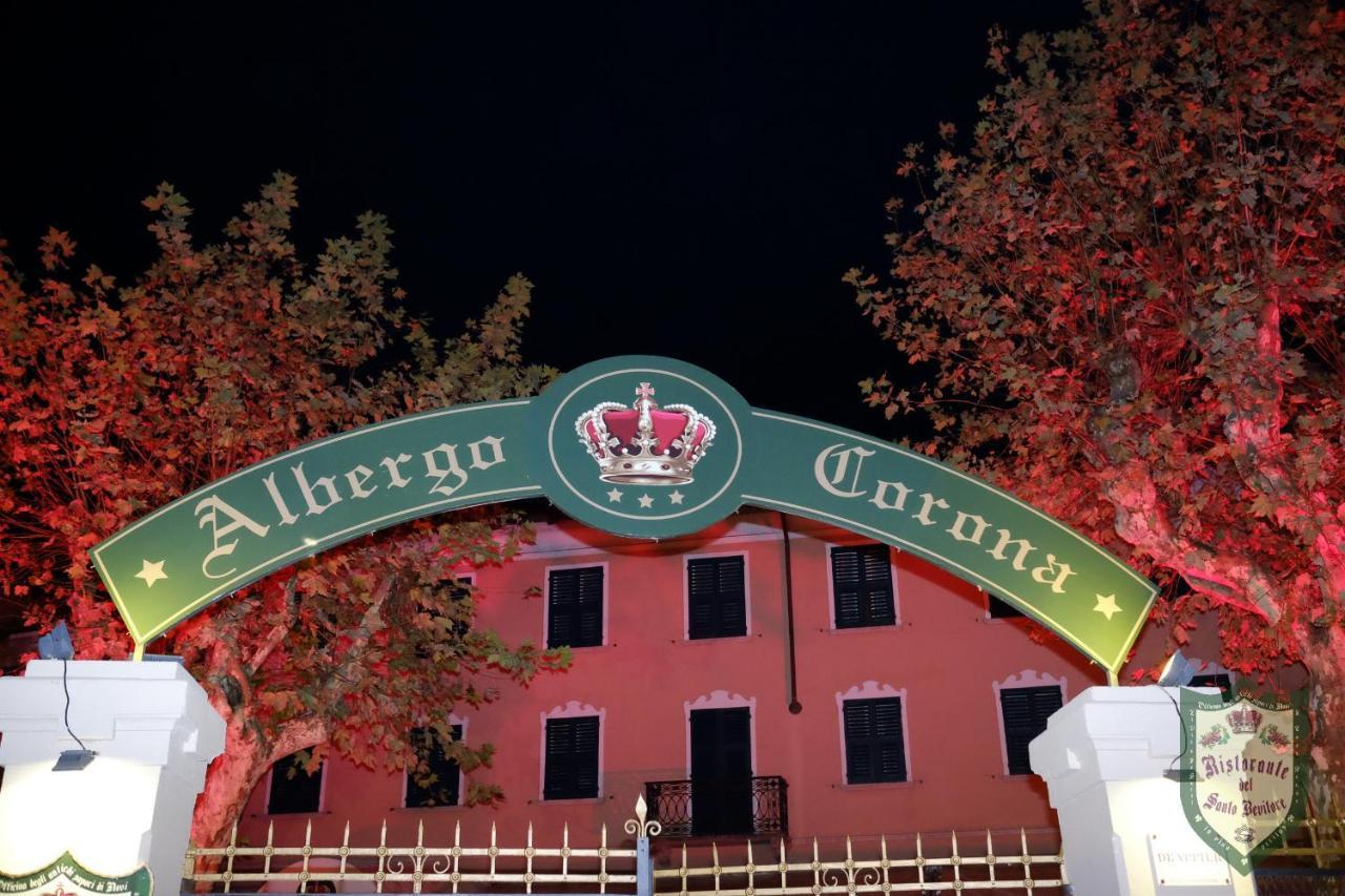 Ristorante Albergo Corona Novi Ligure Dış mekan fotoğraf